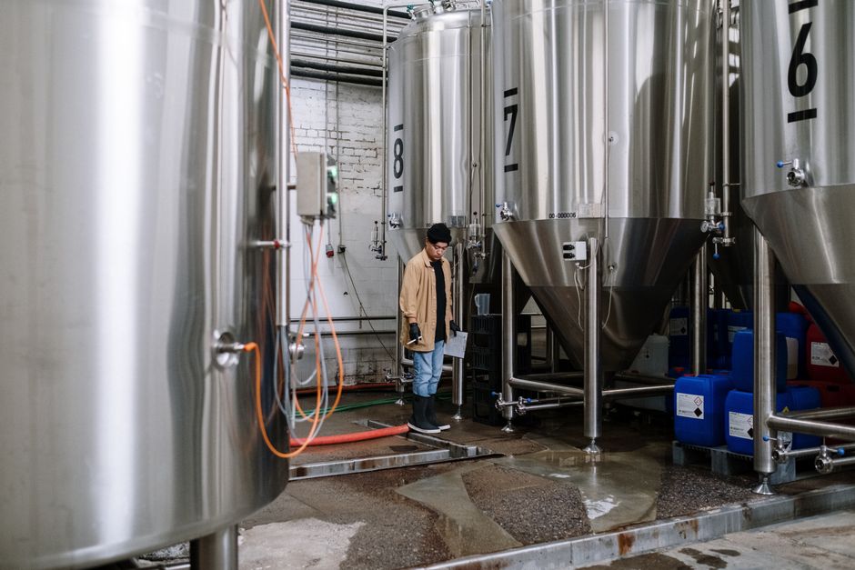 brewing equipment and beer production tanks